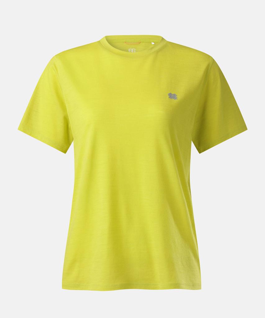 Koolongseupocheu Hero Women'S Merino Wool Short Sleeve Round T-Shirt Jktcx26056Lim