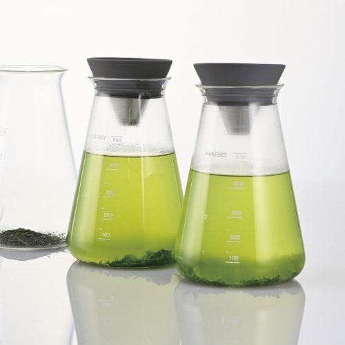 HARIO Conical Tea Pitcher Crafts Science Practical Capacity 500ml Teapot Simple CTP-500-GR