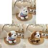 Plush Dog Toy 6in Soft Pp Cotton Small Animal Collectors Gift For Kids And Teens