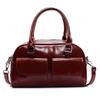 IELGY Ladies Messenger Bag Silver Retro Portable Commuter Boston Bag