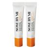 V10 Hyal Lip Sun Protector SPF15 (Clear) 7ml X 2EA – Transparent Lip Sunscreen with Vitamin Complex & Hyaluronic Acid