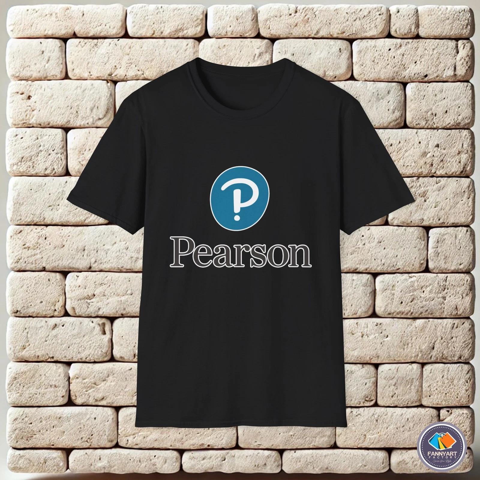Pearson Blue Circle Logo Unisex T-Shirt M