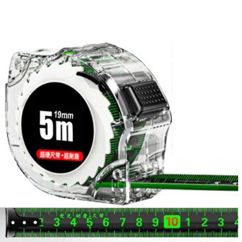 

Флуоресцентная рулетка самоблокирующаяся измерительная лента 5 м столярная 5M 19mm