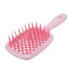 Curved Vent Hair Brush Scalp Massage Paddle Detangling Brush Styling Tool for Fast Blow Drying Pink