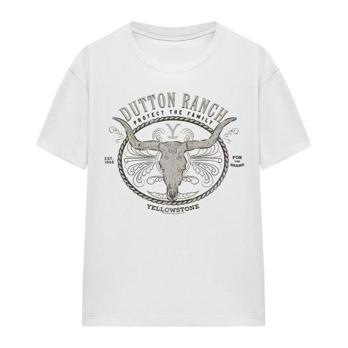 Yellowstone Unisex Adult Dutton Ranch T-Shirt