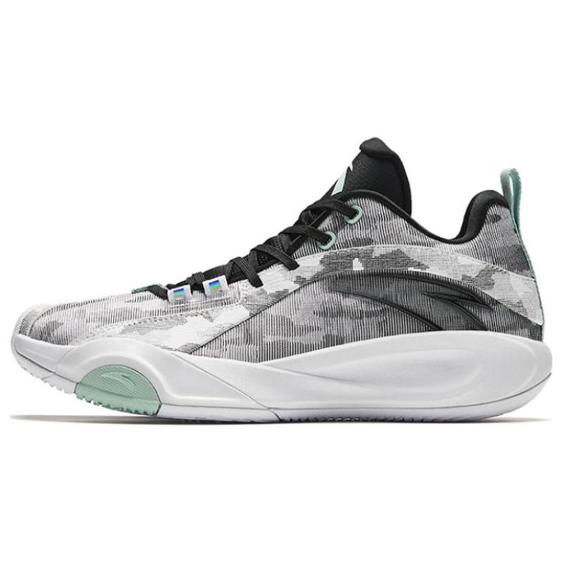 

Anta Windhole 4th Generation Anti Slip Wear Resistant Low Top Ant Bounce Technology Basketball Shoes Men s Gray Black Sneakers 112411605-3 44.5