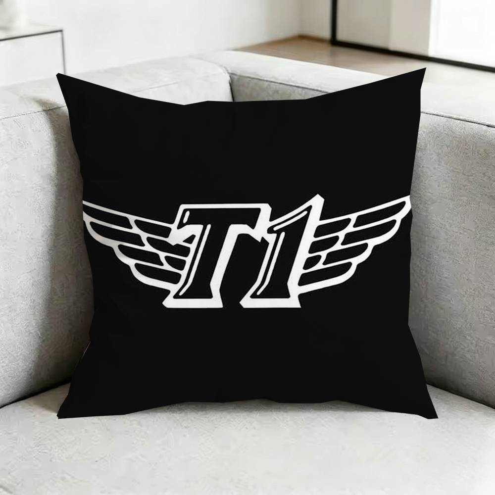 T Korean ESports FFaker Pillow Case Square DoubleSided Sofa Cushion Cover Bedroom Bedside Pillow Gift
