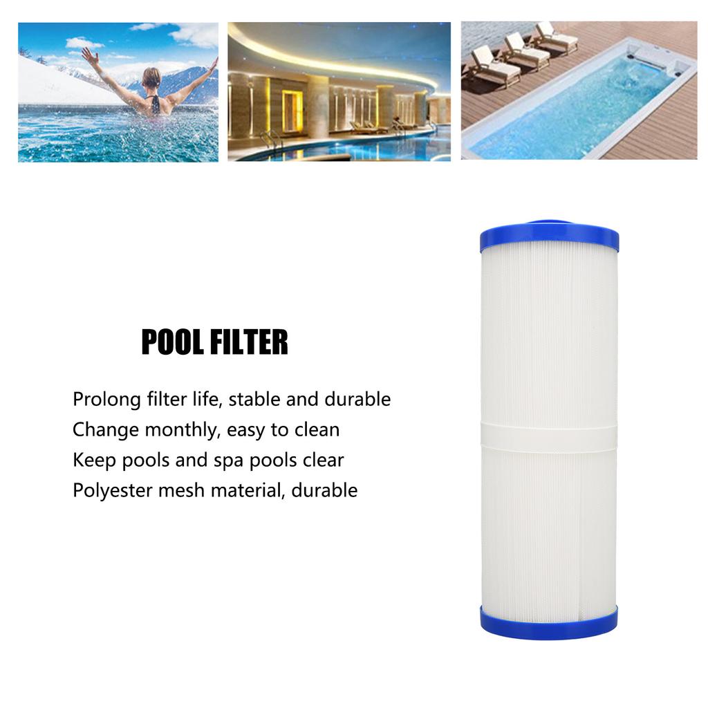 Elemento filtrante di ricambio per filtro SPA per bambini in rete di poliestere per piscina Pleatco PWW50L