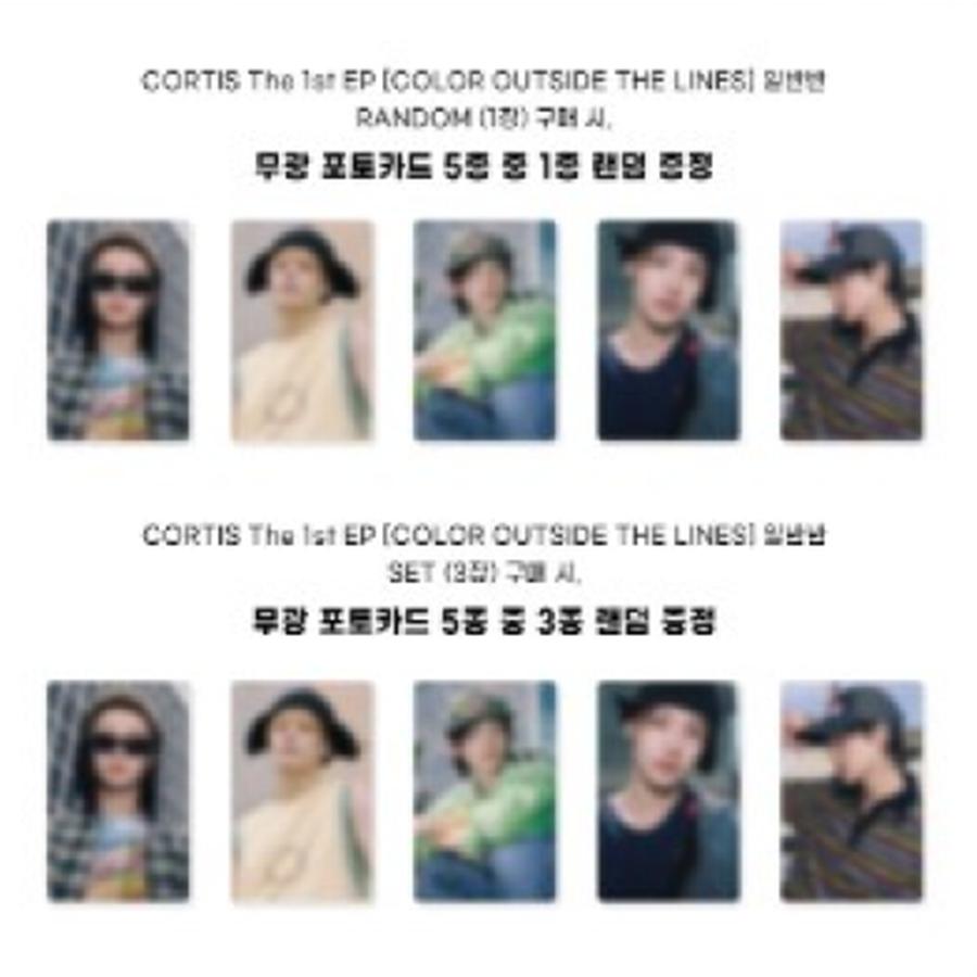

[Предзаказ] Big Hit Новая группа CORTIS 1-й Мини-альбом [COLOR OUTSIDE THE LINES] Версия с фотобуком. (Онлайн-преимущество)