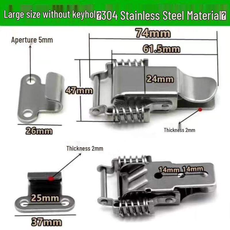 Stingxu Double Spring Latch Buckle