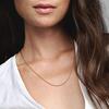 Pandora Simple Basic Collarbone Necklace Women necklace Rose-Gold 580413