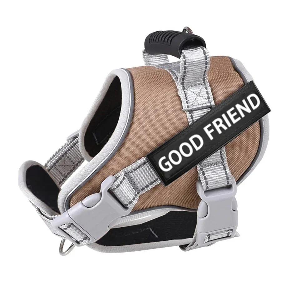 Küçük ve Orta Boy Köpekler İçin Köpek Tasması, Ayarlanabilir Yansıtıcı Evcil Hayvan Yelek Tasması, Açık Hava Yürüyüşleri İçin