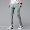 Spring Summer Ultra-thin Men's Stretch Slim Straight Casual Pants High Quality Fashion Breathable Golf Sports Trousers