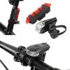 Fahrrad Scheinwerfer Rücklicht Set USB Lade Warnung Intelligente Sensorleuchte Radfahren