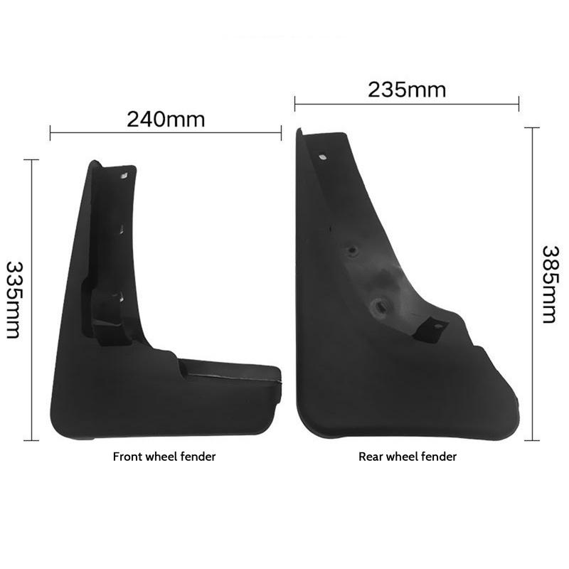 A03E-For Nissan X-Trail T31 2008-2013 Mud Flaps Splash Guards Mud Flap Mudguards Fender  Car Mud Flaps