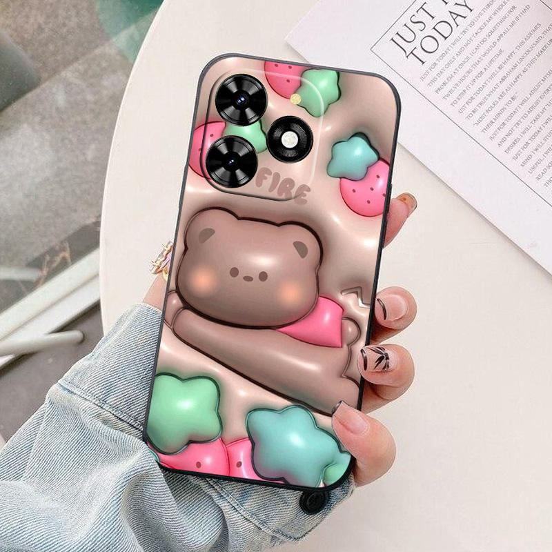 Pour Tecno Spark 10 Pro Coque de téléphone astronaute Silicone Protection appareil photo Housse arrière Pour Tecno Spark10 5G 10Pro 4G Funda Coque