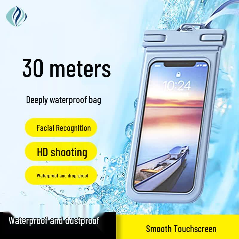 

Universal Touchscreen Waterproof Phone Pouch with Lanyard