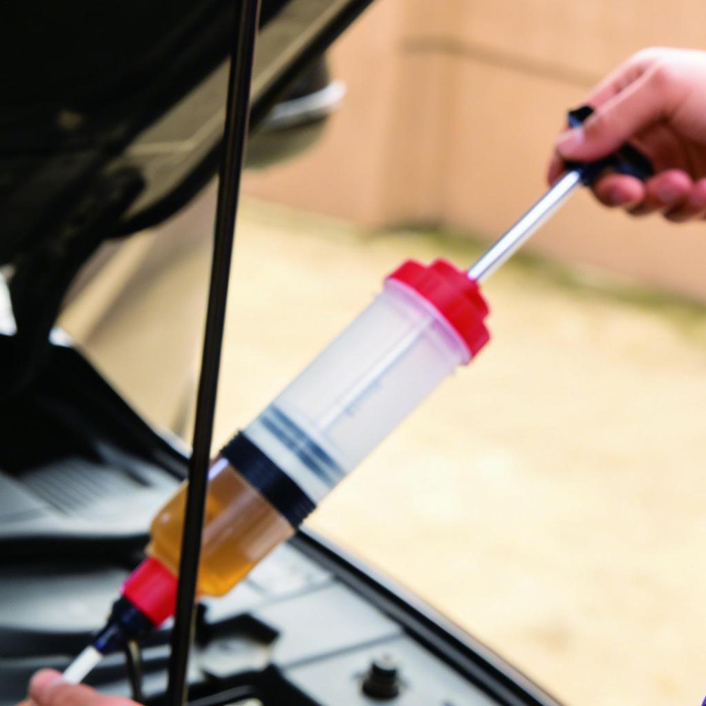 0.2/0.5L/1.5L Car Oil Fluid Extractor Filling Syringe Auto Oil Change Syringe W/Hose Manual Fuel Fluid Oil Change Evacuator Pump