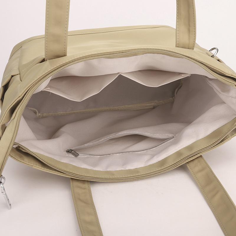 Summer New Fashion Simple Women's Large Bag Large Capacity Go Out Convenient Shoulder Bag Texture Tote Bag