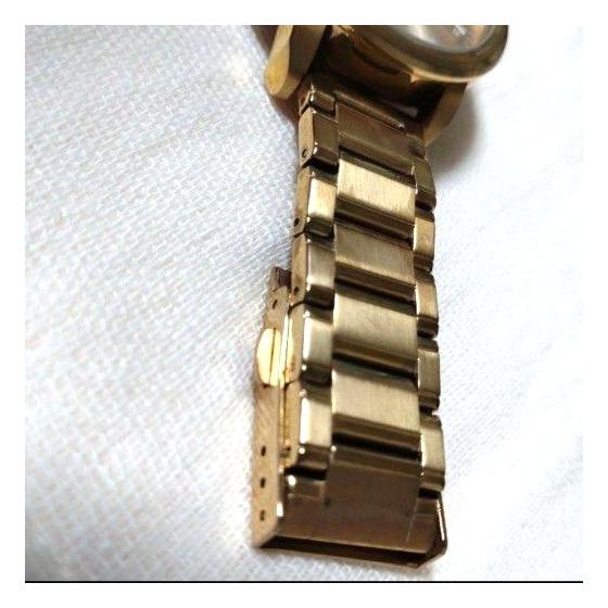 Used DIESEL Men's Watch Gold Analog Quartz (Battery Powered) No Accessories