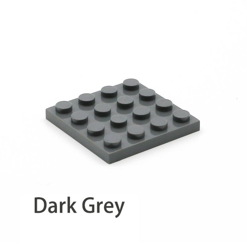 30 buc Blocuri de construcție DIY Cărămizi Figuri Subțiri 4x4 Puncte 12 Culori Educațional Creativ Mărime Compatibil cu 3031 Jucării pentru Copii