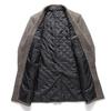 FHLHY Long Chesterfield Wool Business Coat Men's Coat, Jacket, Warm, Thick, Autumn/Winter