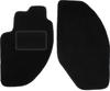 Black Front Floor Mats For: Alfa Romeo 166 Sedan (1998-2009)