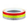 Reflective Tape Prism Honeycomb Reflective Red/White/Yellow Fluorescent Tape Luminous Sticker