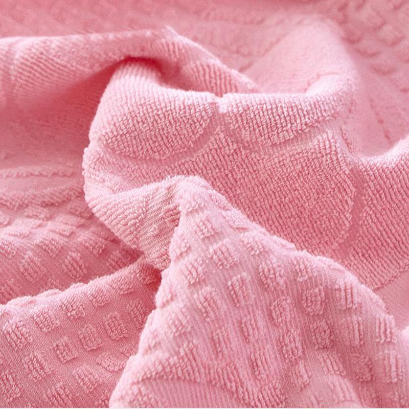 Rose Jacquard Cotton Terry Blankets For Beds Vintage Towel Quilt Blanket Breath Bed Sheet Bedspread Sofa Cover Throw Blankets
