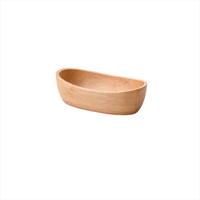 Yimao Rubberwood Oval Serving Tray/Bowl