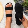 Women Luxury Sandals 2024 New Summer Soft Slip Designer Sandals Shoes for Women Sandals Ladies Outdoor Casual Beach Shoes