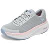 Skechers Go Series Soft Comfortable Slip-Resistant Durable Low-Top Casual City Commuting Running Shoes Women Sneaker Gray 129008-GYPK