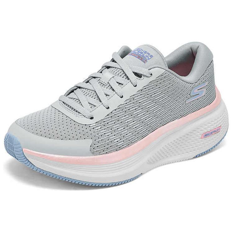 Skechers Go Series Soft Comfortable Slip-Resistant Durable Low-Top Casual City Commuting Running Shoes Women Sneaker Gray 129008-GYPK