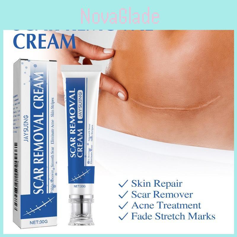 Jaysuing Scar Cream Advanced Formula For Smoothing And Tightening Skin With Post-surgery Scar Treatment For Flawless Results In 30g Packaging