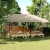 VidaXL Folding Retractable Reception Tent Taupe 580x292x315 Cm, Tent, Awning Tent, Gazebo Awning, Gazebo Tent, 4004938
