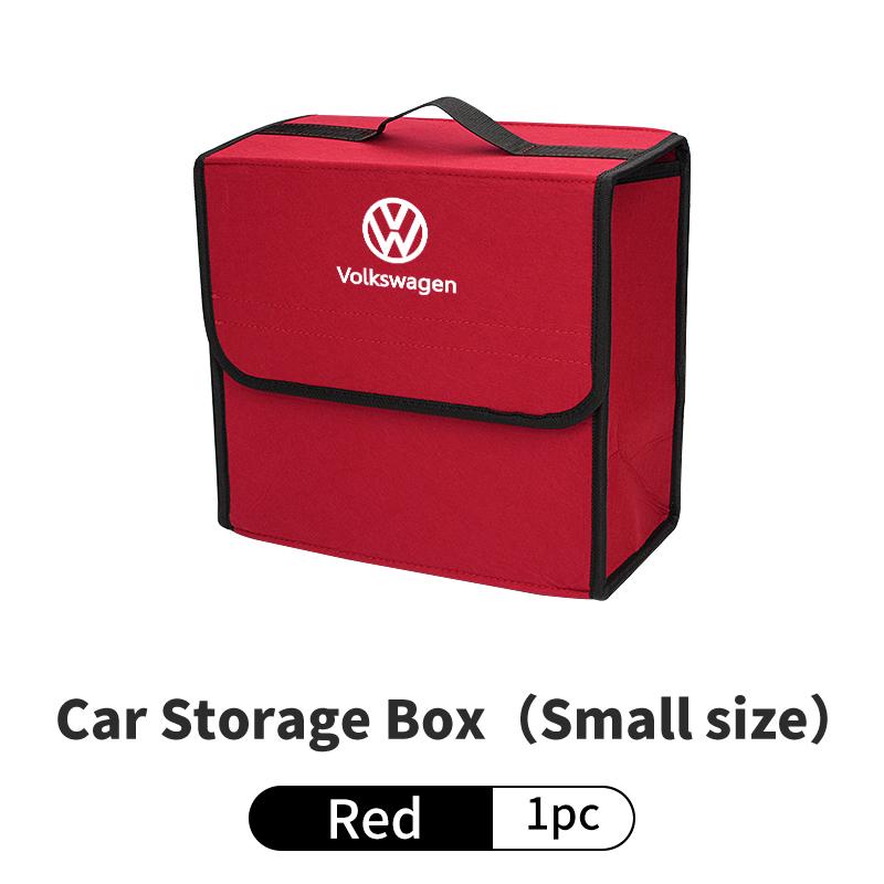 Car Trunk Felt Stowing Storage Tool Large Capacity Portable For Volkswagen VW Tiguan CC Jetta Polo Golf Passat Scirocco T-ROC