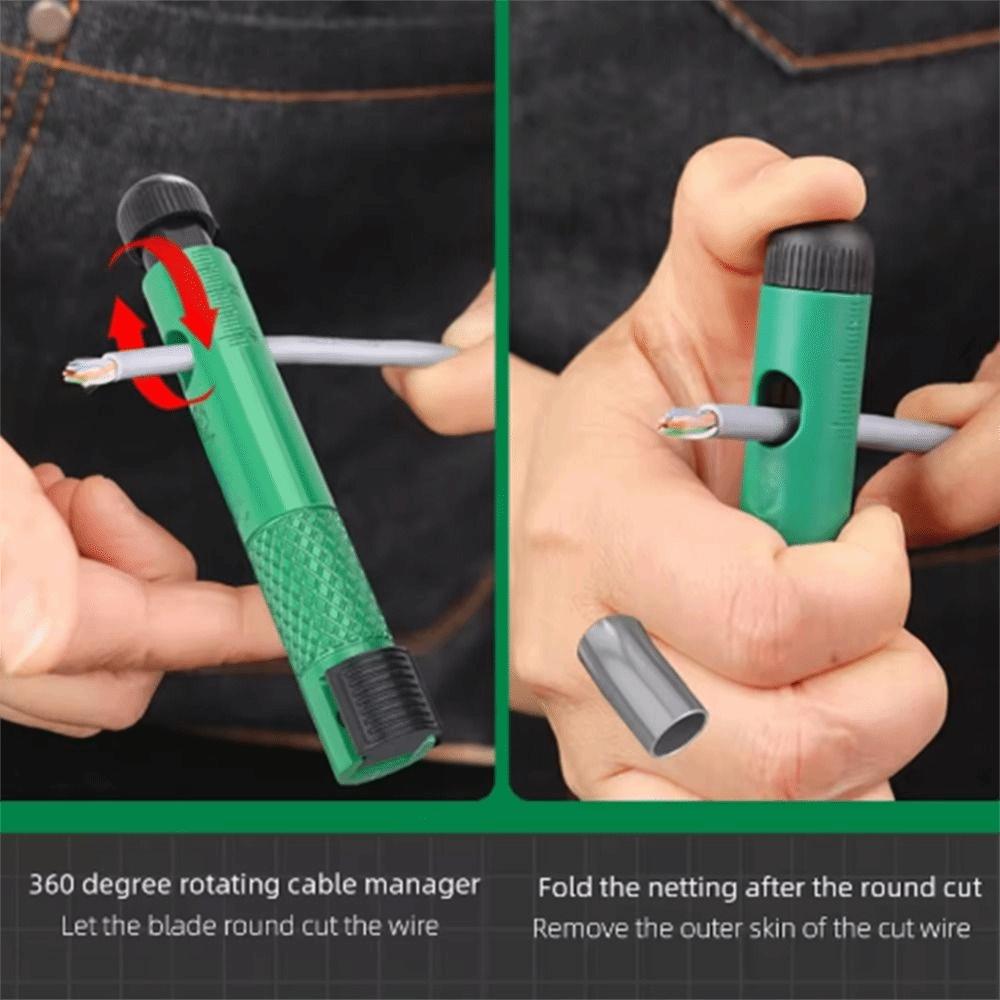 Efficient Quick Wire Separator Network Cable Untwist Tool  For Category 5/6/7 Network Cable