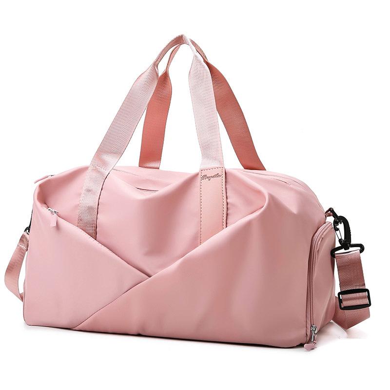 Yoga Bag Sports Bag Women's Fitness Bag Dry and Wet Separation Storage Training Bag Large Capacity Travel Bag Luggage Bag