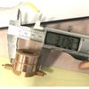 2pcs agricultural vehicle JF11 JF12 generator slip ring copper head alternator slip ring