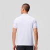 SAUCONY Solid Logo Casual Cool Sun Protection Quick-Dry Short Sleeve Polo Shirt Men Polo Shirts Pearl-White SC2249041B-WT02