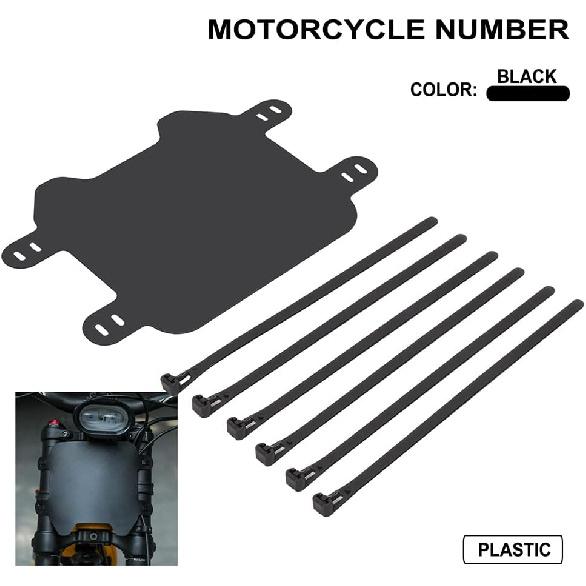 Electric Dirt Bike Number Plate for Surron LBX Talaria Sting MX3/R MX4 MX5 Talaria XXX E-Ride Pro SR S SS 2.0 3.0 MX650/350,Front License Plate