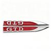 2pcs Metal GTD Letters Logo Badge Car Stickers Car Wing Fender Side Blade Sports Emblem Accessories for Golf MK5 MK7 5 6 7 Polo