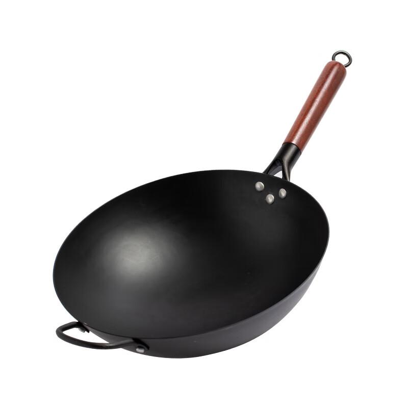 

Sanjiaolong 38cm 201 Stainless Steel Uncoated Stir-fry Pan