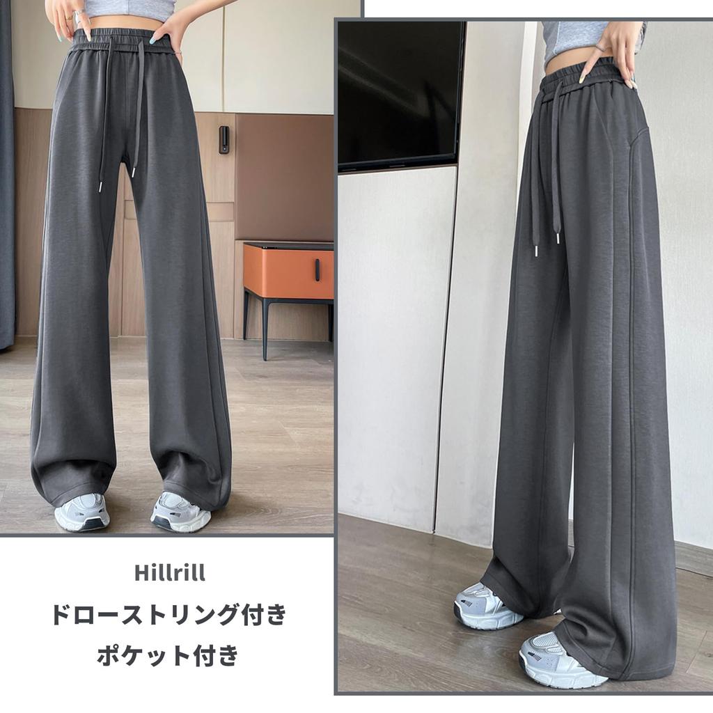 Hillrill Casual Easy Pants for Perfect for and Stretch and with KZ869 Size Women's Wide-Leg Gaucho-Style Summer, Dance, Yoga, Joggers, Pilates, Gym,