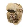 Unisex Winter Outdoor Plush Warm Lei Feng Hat With Earflaps Windproof Mask Camouflage Pilot Motorcycle Cycling Cap For Men Women