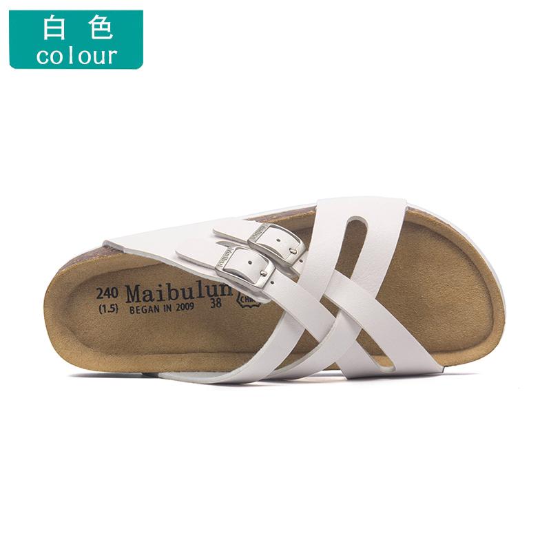 

Сандалии из пробки с узким ремешком женские, шлепанцы с подвижной квадратной пряжкой, однотонные/смешанных цветов, с вырезами, женские и мужские, для влюбленных, sandales femme 5