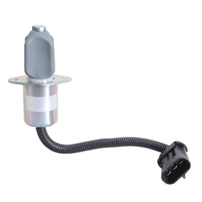 Upgrades12V Fuel Shut Down Solenoid 6681513 Fuel Cutoff Solenoid for Generators Efficient Operation Easy Installation