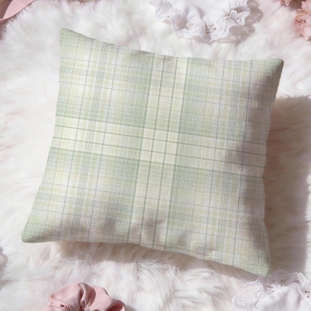 Fine herringbone pattern Cushion Cover Premium Comfort Reversible Pillow Cove Two in One Design for Any Room  Car Interior