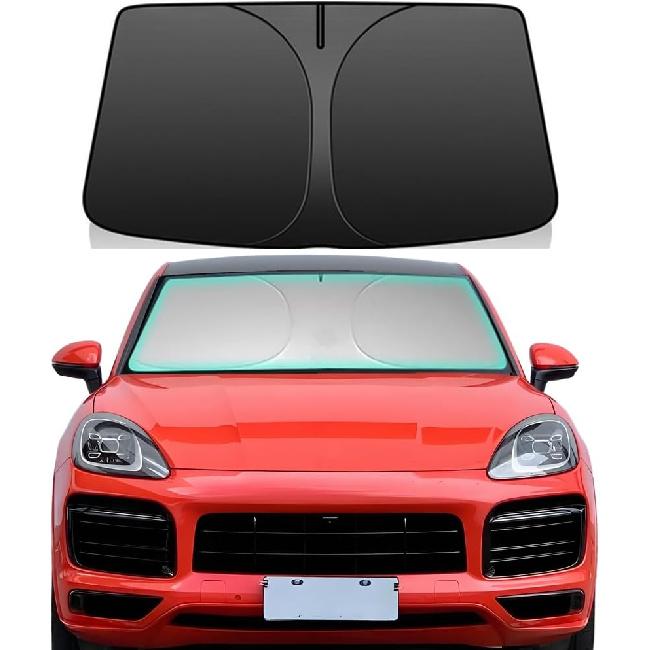 Windshield Sun Shade for -2025 Chevrolet/Chevy Blazer 240T Double-Layer Foldable Car Front Window Sunshade Accessories 240 T Sun Visor Protector
