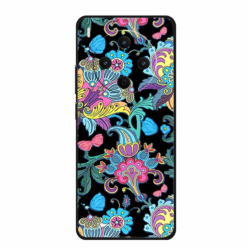 Black Silicone Case For Vivo Y500 Pro 5G 2025 Case Cartoon Cat Soft Back Cover For Vivo Y500 Pro Phone Case 6.67" Fundas Coque